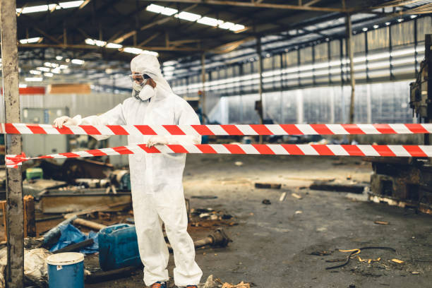 Professional Biohazard technician working in Atkinson, NH